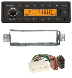 Автомагнитола Continental 1DIN DAB MP3 AUX USB для Daewoo Lanos, Nubria, Leganza, Matiz