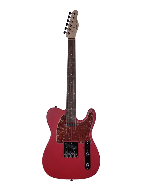 Электрогитара SQOE SETL300 Telecaster Matte Red