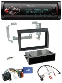 Pioneer Bluetooth USB Lenkrad DAB Autoradio für Fiat Ducato 08-11 schwarz Profi