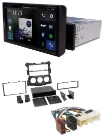 Pioneer DAB MP3 Bluetooth USB Autoradio für Nissan 370Z (ab 2009)