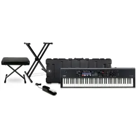 Yamaha YC88 88Key Organ Stage Keyboard Essentials Bundle