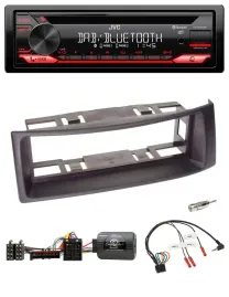 JVC CD DAB USB Bluetooth Lenkrad Autoradio für Renault Megane 1996-2000 Scenic s