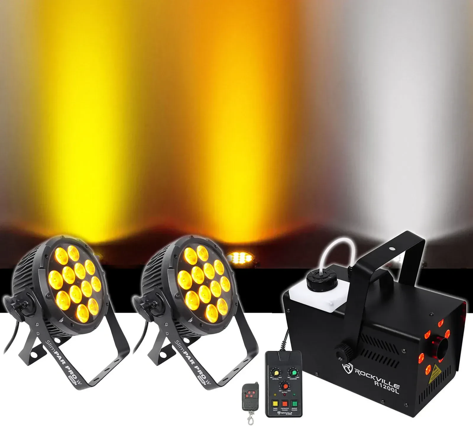 Комплект светового оборудования Chauvet DJ Slim Par Pro W USB + R1200L