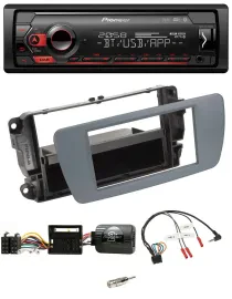 Автомагнитола Pioneer USB, DAB, Bluetooth для Seat Ibiza, серый (Conemara Grau)