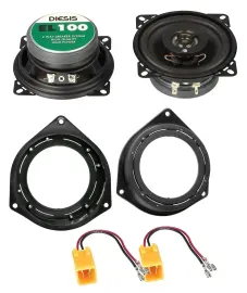 ACV 2-Wege 70Watt 10cm Lautsprecher für Fiat 500 Bravo Punto Ablage Tür Front He