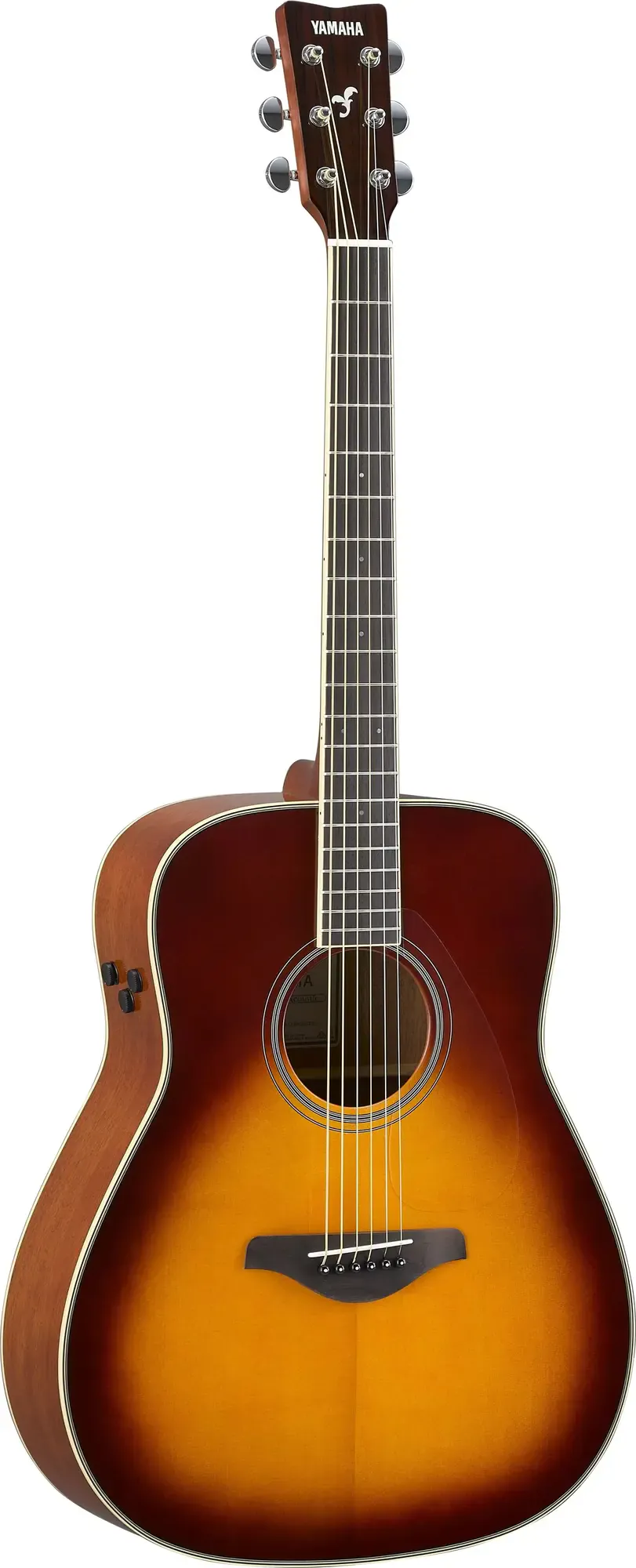 Трансакустическая гитара Yamaha FG-TA BS TransAcoustic Concert Brown  Sunburst | SKIFMUSIC