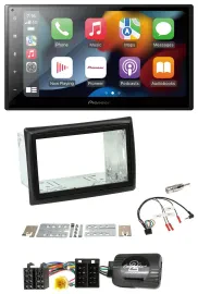 Pioneer DAB Bluetooth 2DIN USB Lenkrad Autoradio für Renault Megane II 2005-2008
