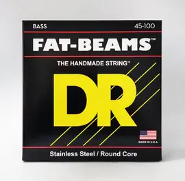 Струны для бас-гитары DR Strings FAT BEAM  DR FB-45/100, 45 - 100