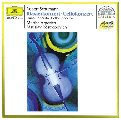 MARTHA ARGERICH / MSTISLAV ROSTROPOVICH - Schumann: Piano Concerto Op.54; Cello Concerto Op.129 (CD)