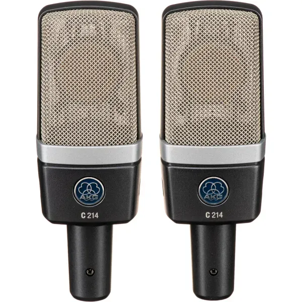 Студийный микрофон AKG C214 Black (подобранная пара)