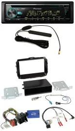 Pioneer CD MP3 Lenkrad DAB USB Autoradio für Alfa Romeo Giulietta 13-21 ISO pian