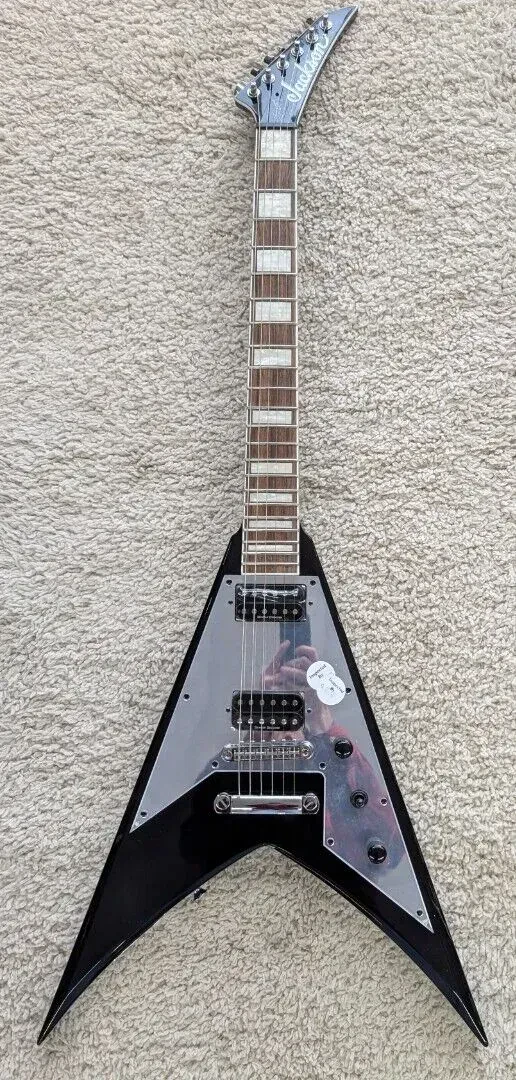 Jackson X Series Scott Ian Signature KVXT Electric Guitar, Gloss Black Finish