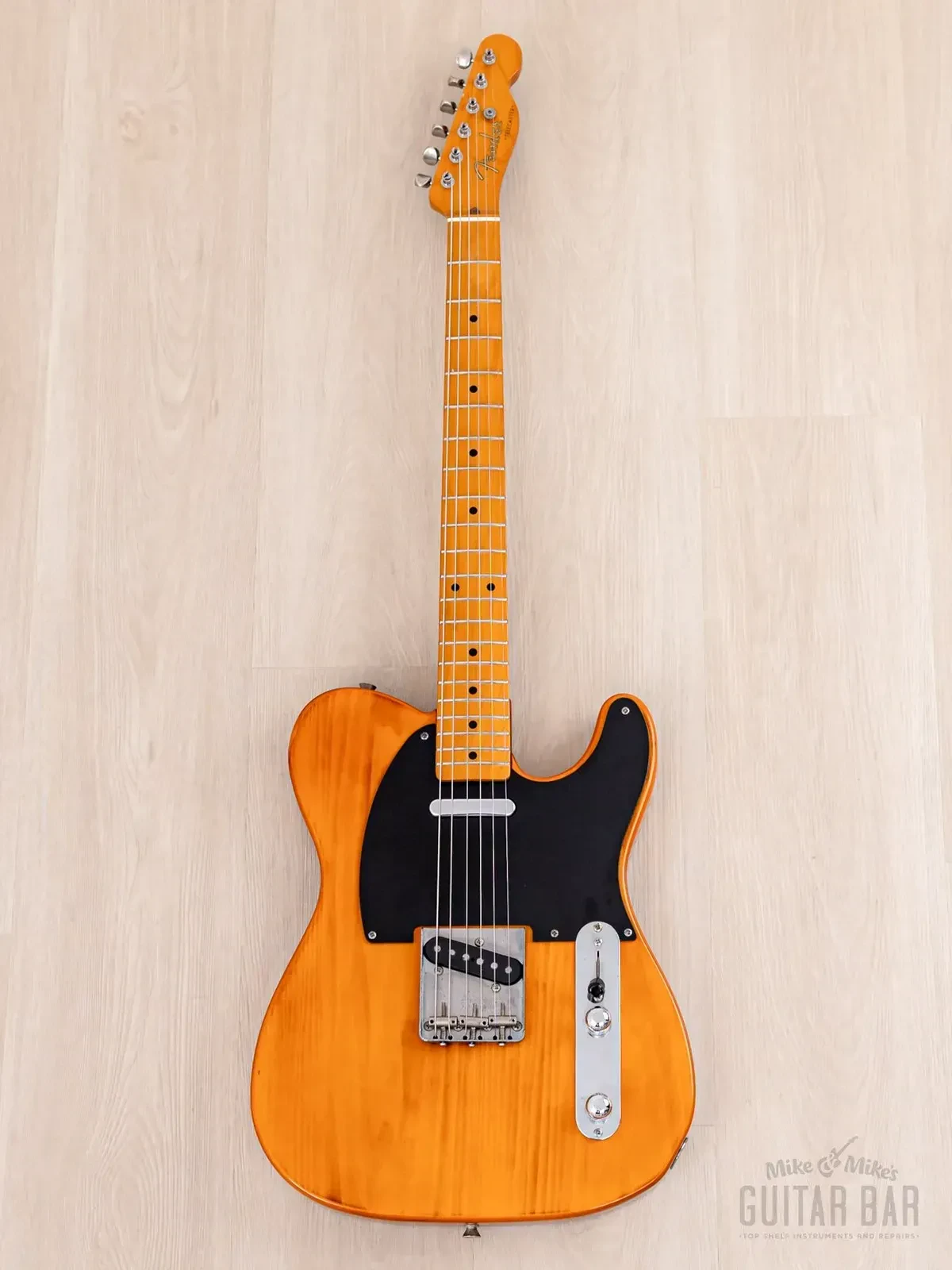 Электрогитара Fender Telecaster 1952 Vintage Reissue TL52-600 SS Charcoal Burst w/gigbag Japan 1990