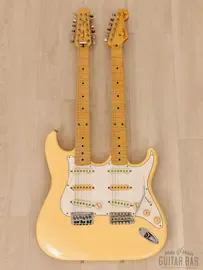 Электрогитара Fender Yngwie Malmsteen Signature Stratocaster Double Neck STW-230YJM Japan 1995 w/Case