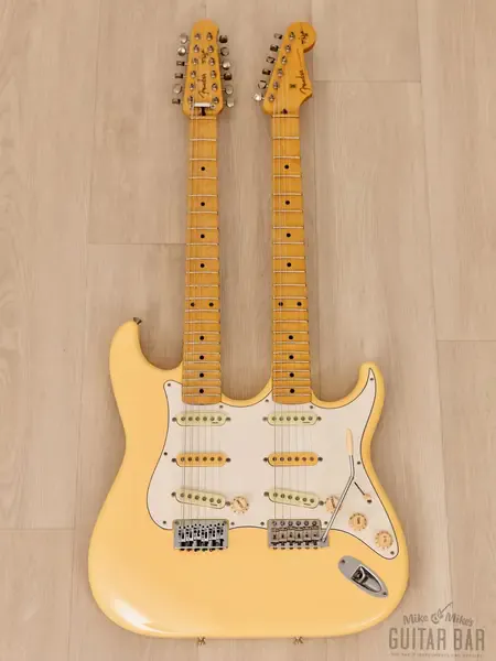 Электрогитара Fender Yngwie Malmsteen Signature Stratocaster Double Neck STW-230YJM Japan 1995 w/Case