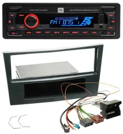 JBL AUX MP3 USB Bluetooth SD Autoradio für Opel Corsa D ab 2005 Stealth Schwarz