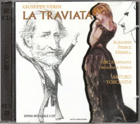 LICIA ALBANESE / JAN PEERCE / ROBERT MERRILL / ARTURO TOSCANINI / NBC SYMPHONY ORCHESTRA - Verdi: La Traviata (CD)