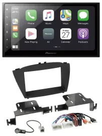 Pioneer MP3 Bluetooth DAB 2DIN USB Autoradio für Hyundai ix35 ab 13 AUX USB
