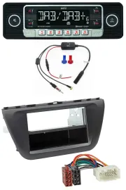 Dietz MP3 DAB Bluetooth USB Autoradio für Suzuki SX4 S-Cross (JY ab 2013)