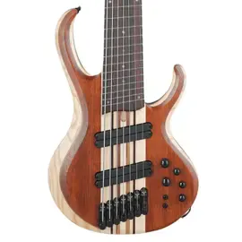 Ibanez BTB7MS Bass Workshop Multi-Scale 7-String Bass Rosewood FB, Natural Mocha