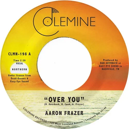 Виниловая пластинка Aaron Frazer – Over You 7" (Релиз 2021)