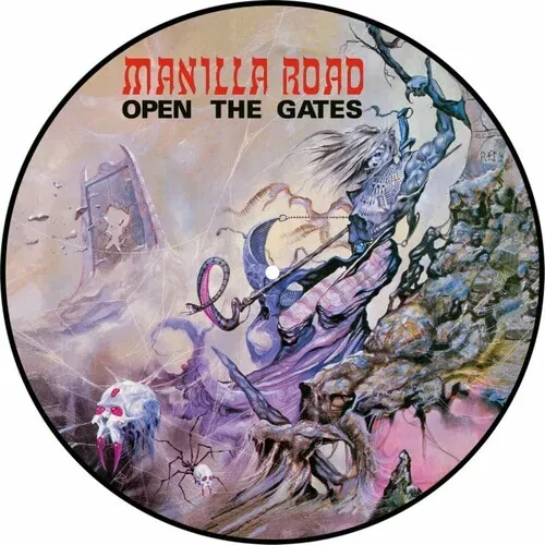 Виниловая пластинка Manilla Road - Open The Gates [New Vinyl LP] Picture Disc