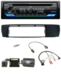 Автомагнитола JVC Bluetooth USB DAB CD для BMW X3 (2004–2010, E83)