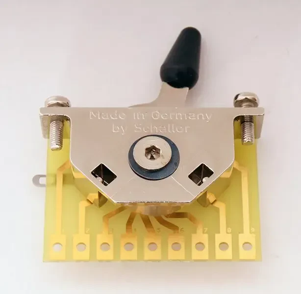 Переключатель Schaller 15310005 Megaswitch E+, 5-ти позиционный, универсальный, никель