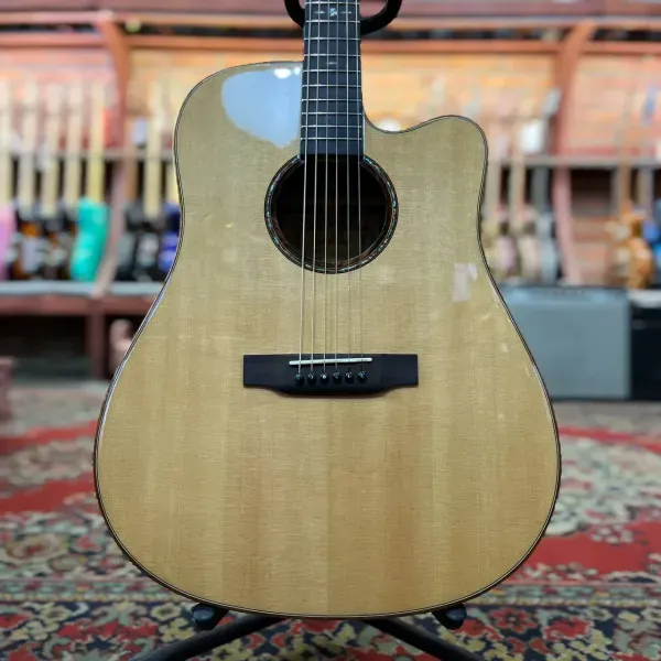 Акустическая гитара Takavood T50DC Dreadnought Natural Gloss