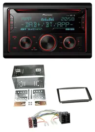 Pioneer 2DIN DAB MP3 Bluetooth USB CD Autoradio für Kia Ceed 01-09 proCeed 08-11