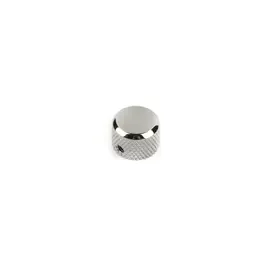 Ручка потенциометра для гитары Fender Upper Knurled Control Knob American Vintage 1962 Jazz Bass Chrome