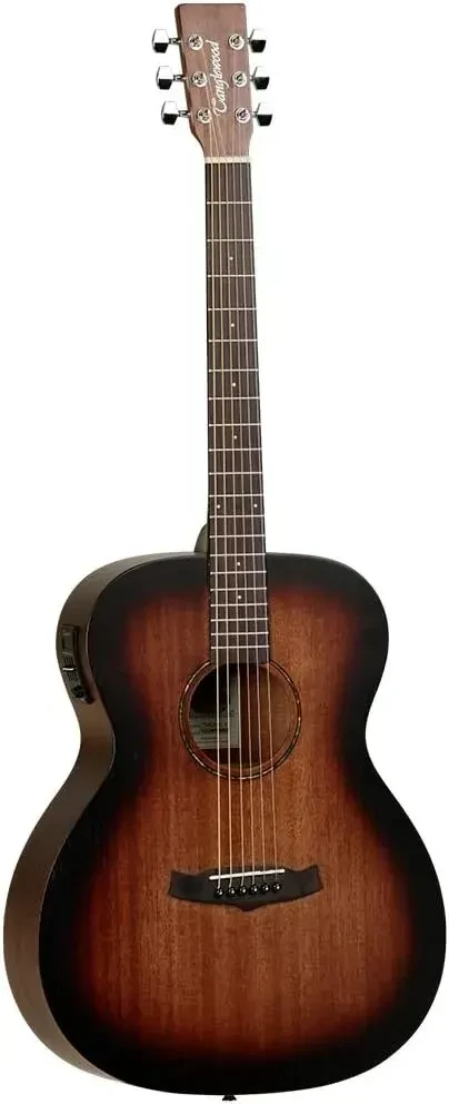 Tanglewood Crossroads Twcr O E Electric Acoustic Guitar in Whiskey Barrel Burst