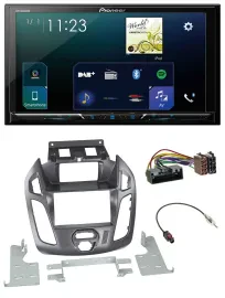 Pioneer MP3 Bluetooth USB 2DIN DAB Autoradio für Ford Transit mit Display 2012-2