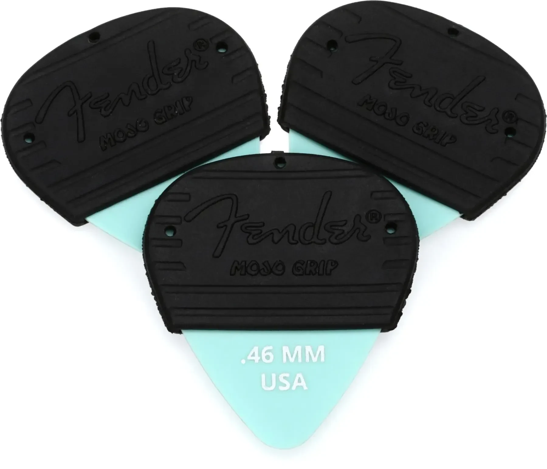 Набор медиаторов Fender Mojo Grip 3 PK Delrin 46, 3шт
