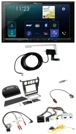 Pioneer 2DIN DAB USB Lenkrad Bluetooth Autoradio für BMW 5er 2007 E60 ohne iDriv