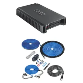 Hertz HCP4 4-Channel Subwoofer Amplifier with Amp Kit