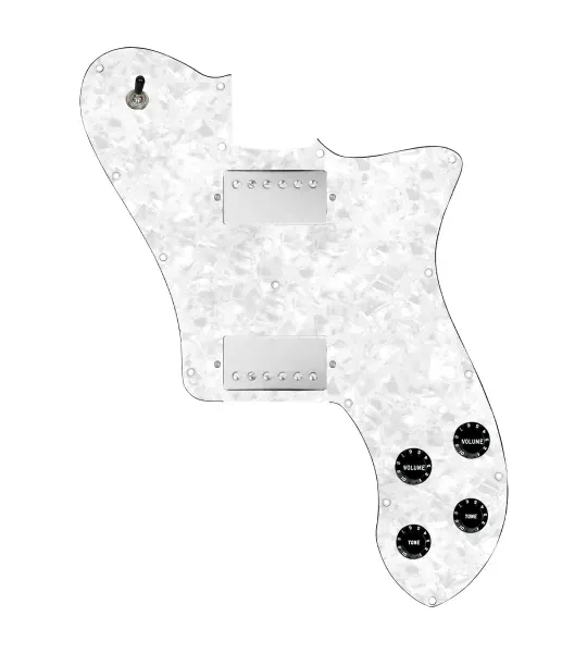 Комплект темброблока 920D Custom 72DLPG-SMTH-N-BKNB-WPPG White Pearl