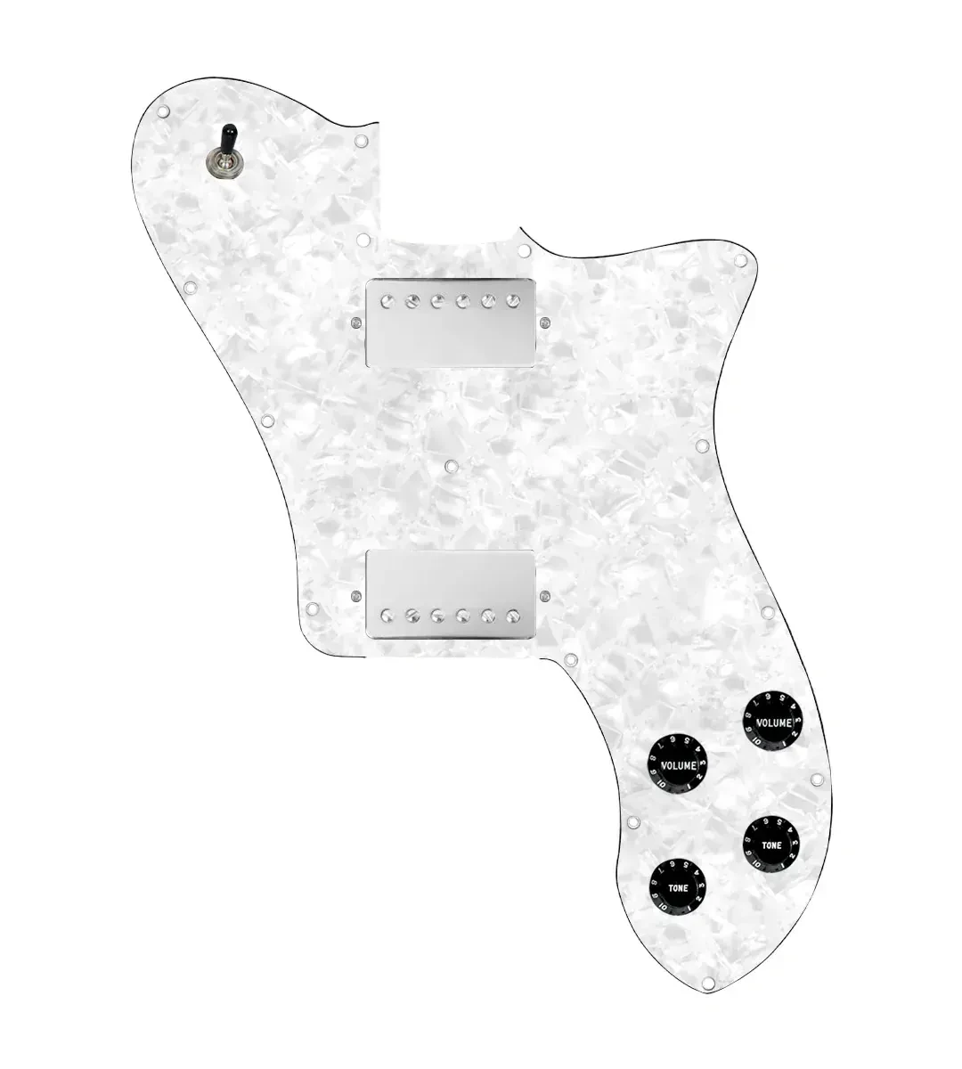 Комплект темброблока 920D Custom 72DLPG-SMTH-N-BKNB-WPPG White Pearl