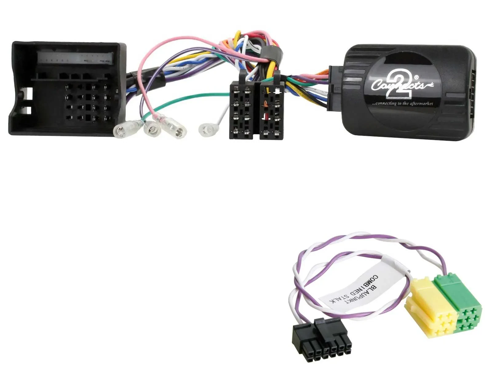 Connects2 CAN-Bus- Lenkradadapter für Mercedes E SLK 04-08 Blaupunkt bis 16 42-M