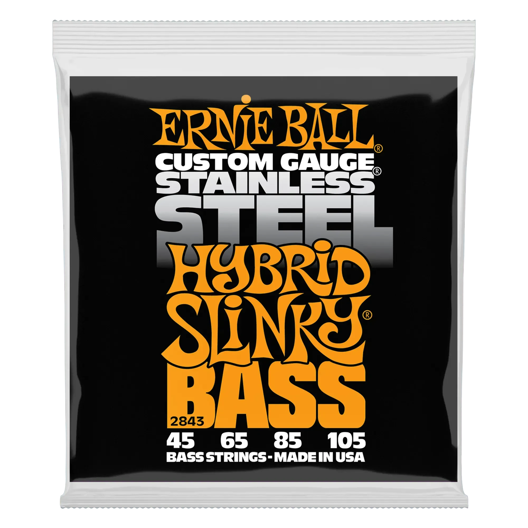Струны для бас-гитары Ernie Ball 2843 45-105
