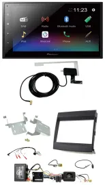 Pioneer DAB Lenkrad Bluetooth 2DIN USB Autoradio für Porsche Cayenne MOST-Sounds