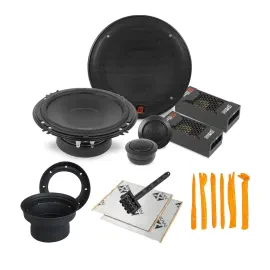 Cerwin-Vega XED650C 70W RMS 6.5" Component System + Accessories