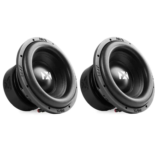 (2) NVX YSW102 800W RMS Dual 2-Ohm 10" Subwoofers