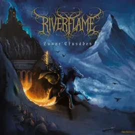 Виниловая пластинка Riverflame - Lunar Crusades [New Vinyl LP] Colored Vinyl, Ltd Ed, Orange, Yellow