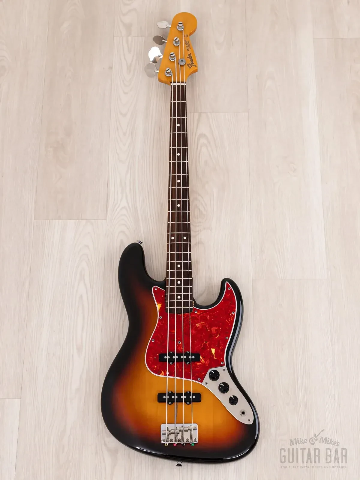 Бас-гитара Fender Jazz Bass 1962 Vintage Reissue JB62-58 JJ Sunburst w/gigbag Japan 1994