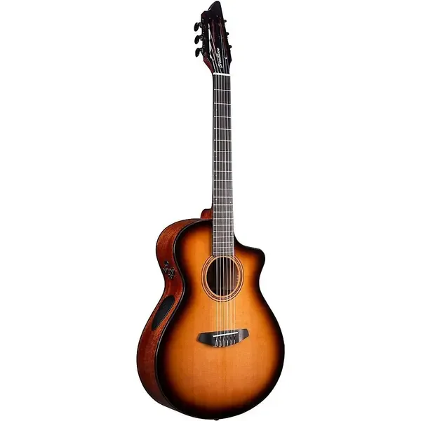 Классическая гитара с подключением Breedlove Organic Solo Pro CE Mahogany Concert Nylon A/E Guitar Edge Brst