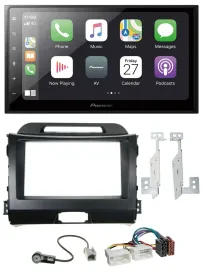 Pioneer MP3 Bluetooth DAB 2DIN USB Autoradio für Kia Sportage 3 10-15 SL schwarz