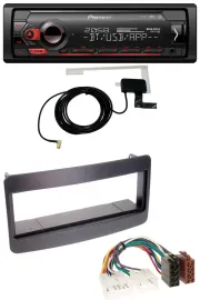 Pioneer DAB USB MP3 Bluetooth Autoradio für Toyota Celica, MR2 - schwarz