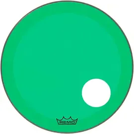 Пластик для барабана Remo 22" Powerstroke P3 Colortone Green Resonant Bass Drum Head
