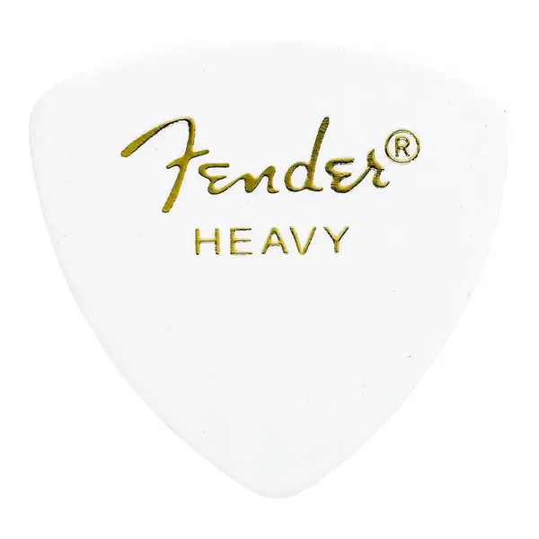 Медиаторы Fender 346 Shape Picks, White, Heavy, 12 Count